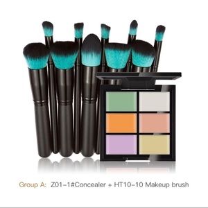 Concealer and brush set